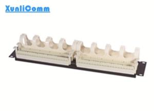 Quality High Density Telephone Patch Panel Fire Self - Extinguish High Impact Plastic wholesale