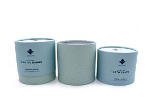 Quality Custom Printed Cardboard round gift Box With Lid Cardboard Cylinder Tubes Packaging wholesale