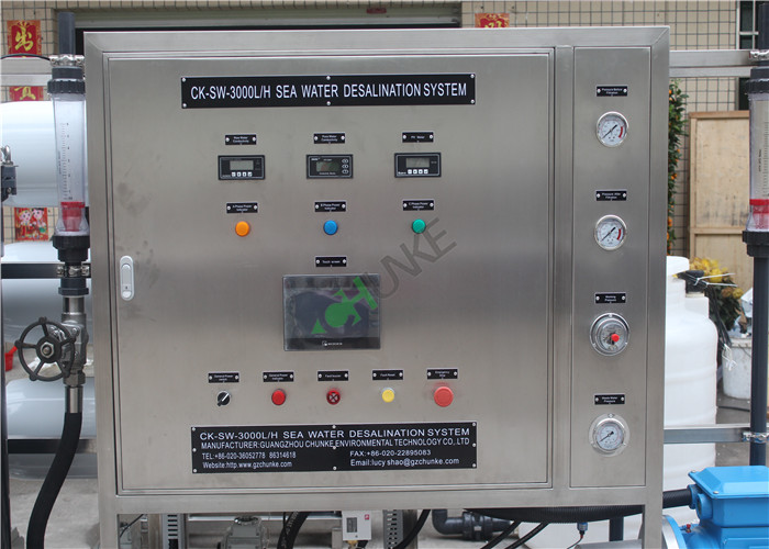 PLC Control Seawater Desalination System Ro Water Plant With Ro System