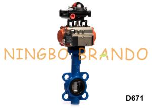 Quality Pneumatic Actuator Butterfly Valve With Limit Switch Solenoid Valve wholesale