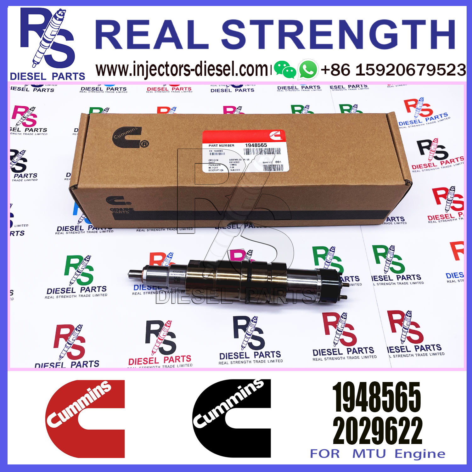 Diesel Fuel Injector DC09 DC13 for 0574380 2482244 1948565 2029622 2086663 2057401 2031836 2488244