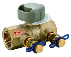 Quality YomteY LF Brass Circuit Setter Balancing Valve wholesale