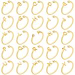 Engagement gold plated initial ring