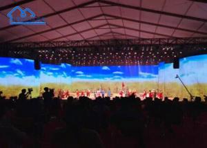 Quality Aluminum White Permanent Event Tent UV Resistant For Party Wedding wholesale