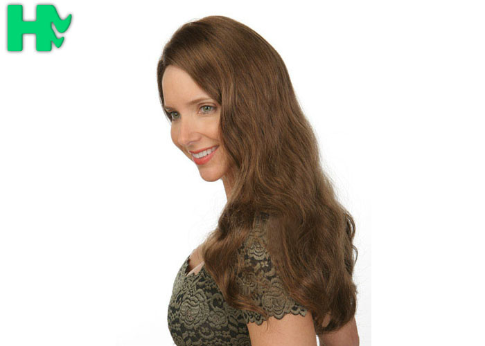 Glam Side Bang Long Capless Heat Resistant Fiber Wigs Vogue Towheaded Wavy