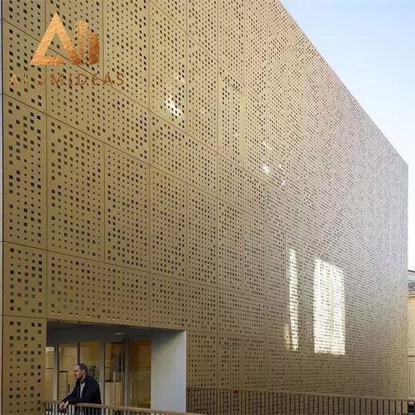 Perforated Aluminum Cladding
