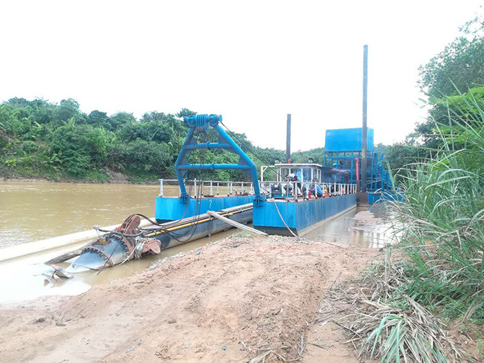 150m3 Model Sand Mining Dredge with 1200mm Cutter Head for Large-Scale Dredging Operations