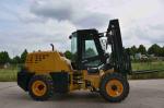3000 Kg Load 6000 Lifting Height Fork Lift Trucks WideView Mast Unique Overhead