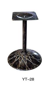Quality strong steel/iron round metal table leg (YT-28) wholesale