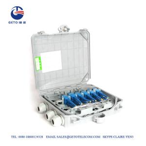 Quality Indoor ABS Mini 16 24 Cores FTTH Fiber Terminal Box wholesale