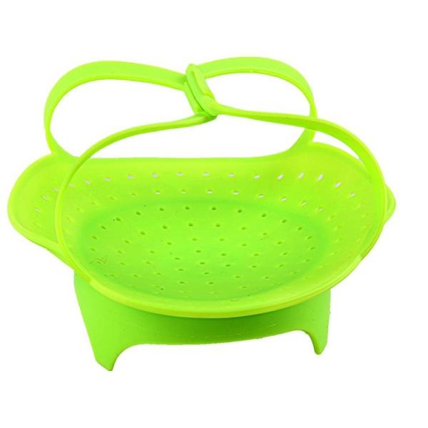 100% Food Grade Custom Wholesale Silicone Cooking Steamer Anti-bacterial Steamer