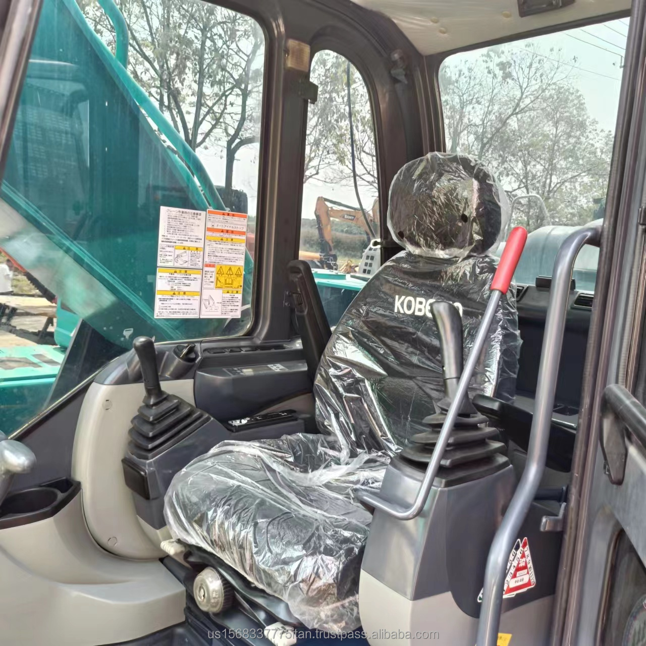 KOBELCO SK350 Excavator Second-hand Good Performance Machine with 1M³ Bucket Capacity