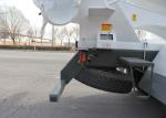 mobile Concrete Mixer Truck with pump , 10 CBM Trailer Concrete Mixer