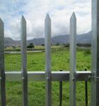 High Security Garden Palisade Fencing Meet Australian Standard Various Color