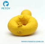 Lovely Latex Yellow pet duck interactive dog toy