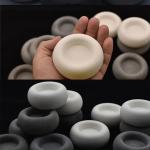 Stone Shape Fragrance Ceramic Candle Holders For Wedding Decoration Elegant