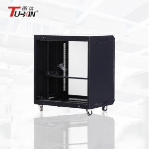 China 12u 19 Inch Wall Mount Data Rack Enclosures With Castors Anti - Radiation on sale