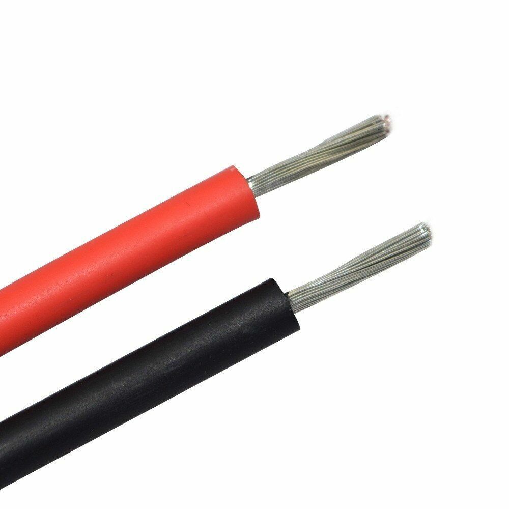 XLPO Insulation 3M DC Solar Extension Cable 1X4mm2 with PV004 Male and Female PV Branch Connectors 40 P Copper Conductor