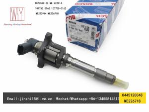 Quality Bosch Genuine and New Fuel Injector 0445120048 0445 120 048 for Mitsubishi Fuso ME 222914 ME 226718 107755-0162 wholesale