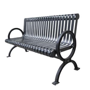 Quality 1500L*640W*799H Mm Cast Iron Garden Park Bench wholesale