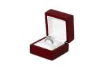 Heart Shaped Ring Jewelry Box Case Fashional Travel Organizer For Necklace