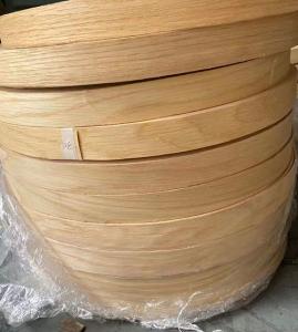 Quality Finger Jointed 2mm Edge Banding Tape White Oak Veneer Edging For Doors wholesale