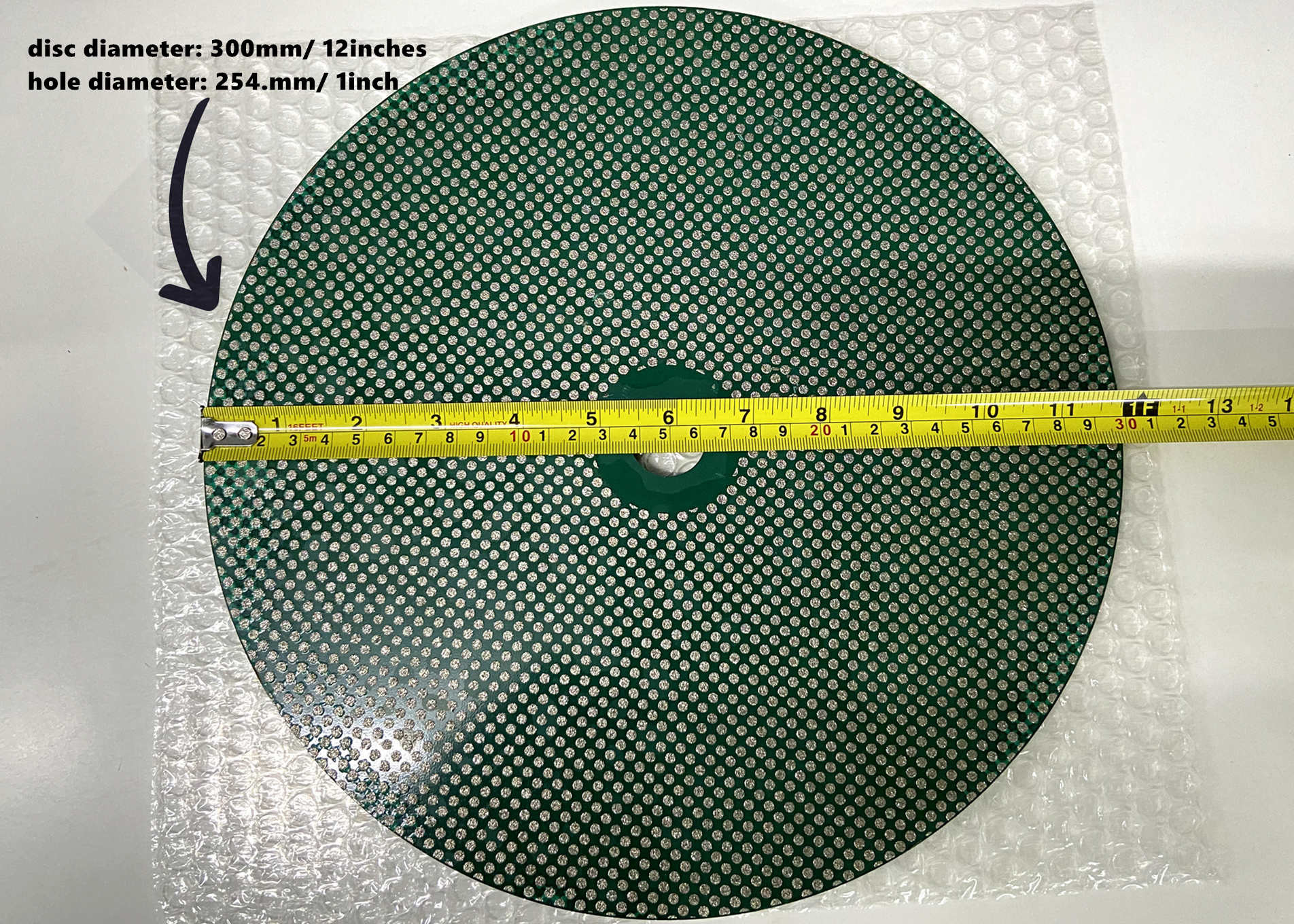 12 Inch Plaster Cutting Wheel 300mm Electroplating Dental Model Trimmer