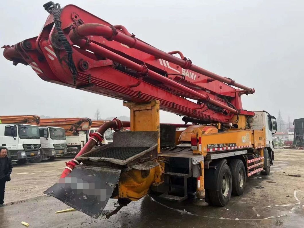 2009 37 Meter Used Concrete Pump Truck with Benz for Sale