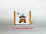 Arabia Exquisite Imitation metal base Louhua Eight flowers Sugar bowl