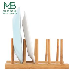 Quality Bamboo Dish Storage Drying Rack For Kitchen Cabinet wholesale