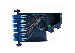 China Single Mode MTP / MPO Patch Panel Duplex LC Fiber Patch Panel on sale