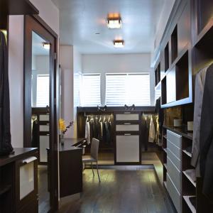 Quality Modern Customized Melamine Walk In Closet Cabinets Wardrobe Clothing Room wholesale