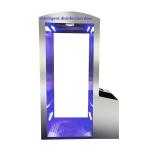 Stainless Steel Thermometry Disinfection Door System