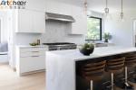 Modular Kitchen Cabinets Eco-Friendly Plywood for Modern Villa Kitchen Storage