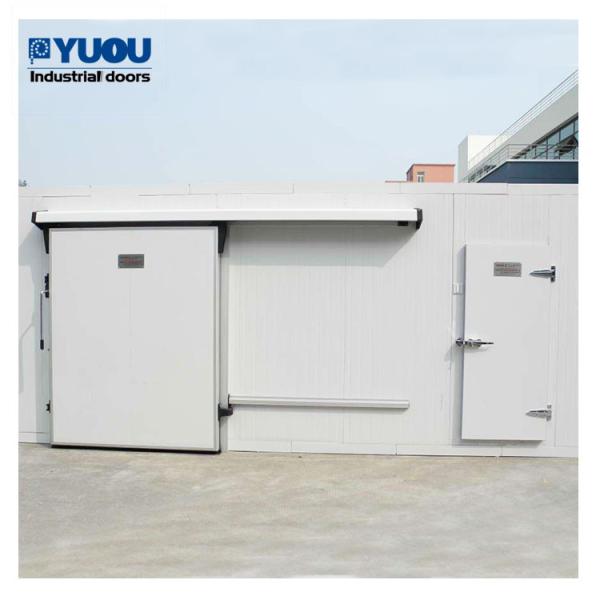 Refrigeration Galvanized Steel Cold Storage Sliding Door Manual Automatic