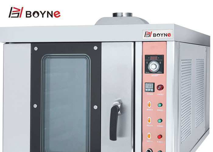220V Stainless Steel Commercial Gas Type Five Trays Hot Air Convection Oven