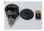 PM-3000 Water proo rotary plastic housingf digital pressure gauge
