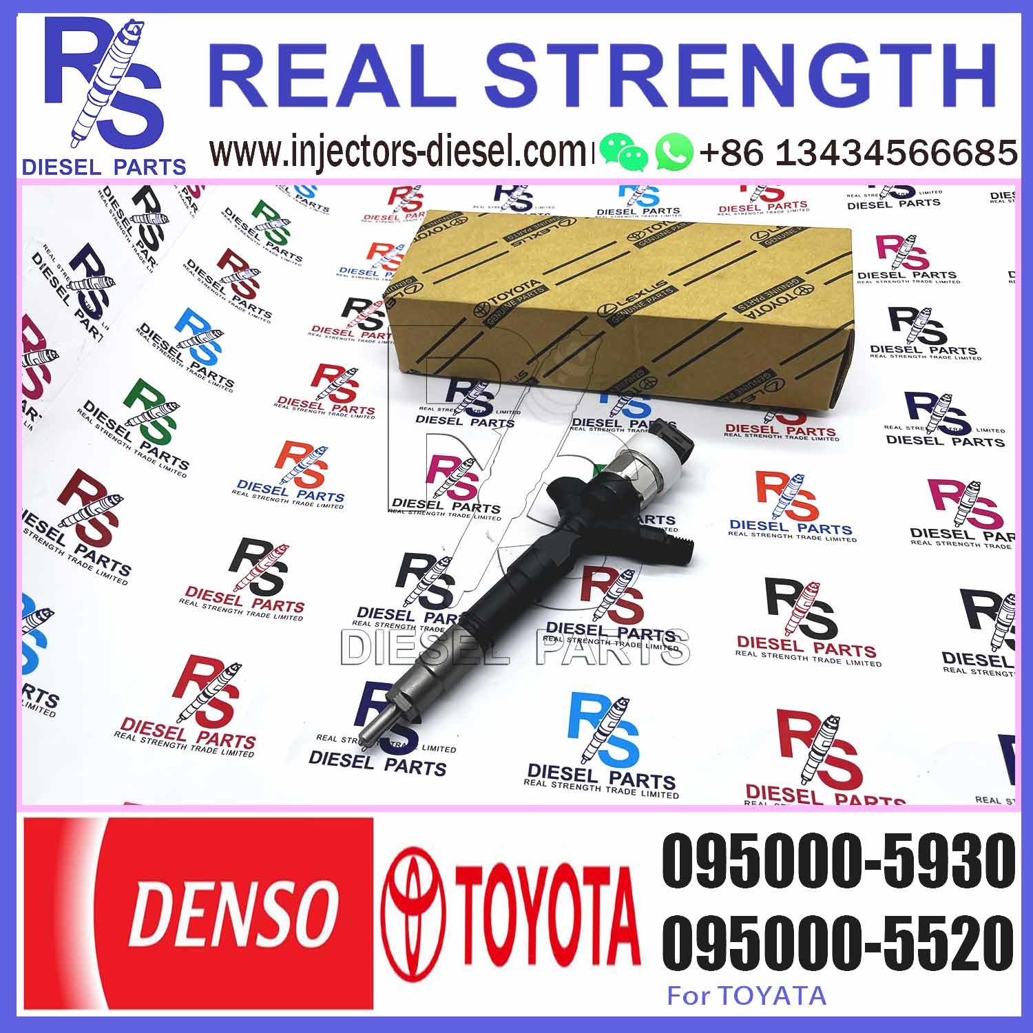095000-5930 Fuel Injector Repair Kits Common Rail Injector 23670-09060 Overhaul Kits 095000-5931