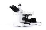 Trinocular Inverted Digital Metallurgical Microscope with Wide Field Eyepiece