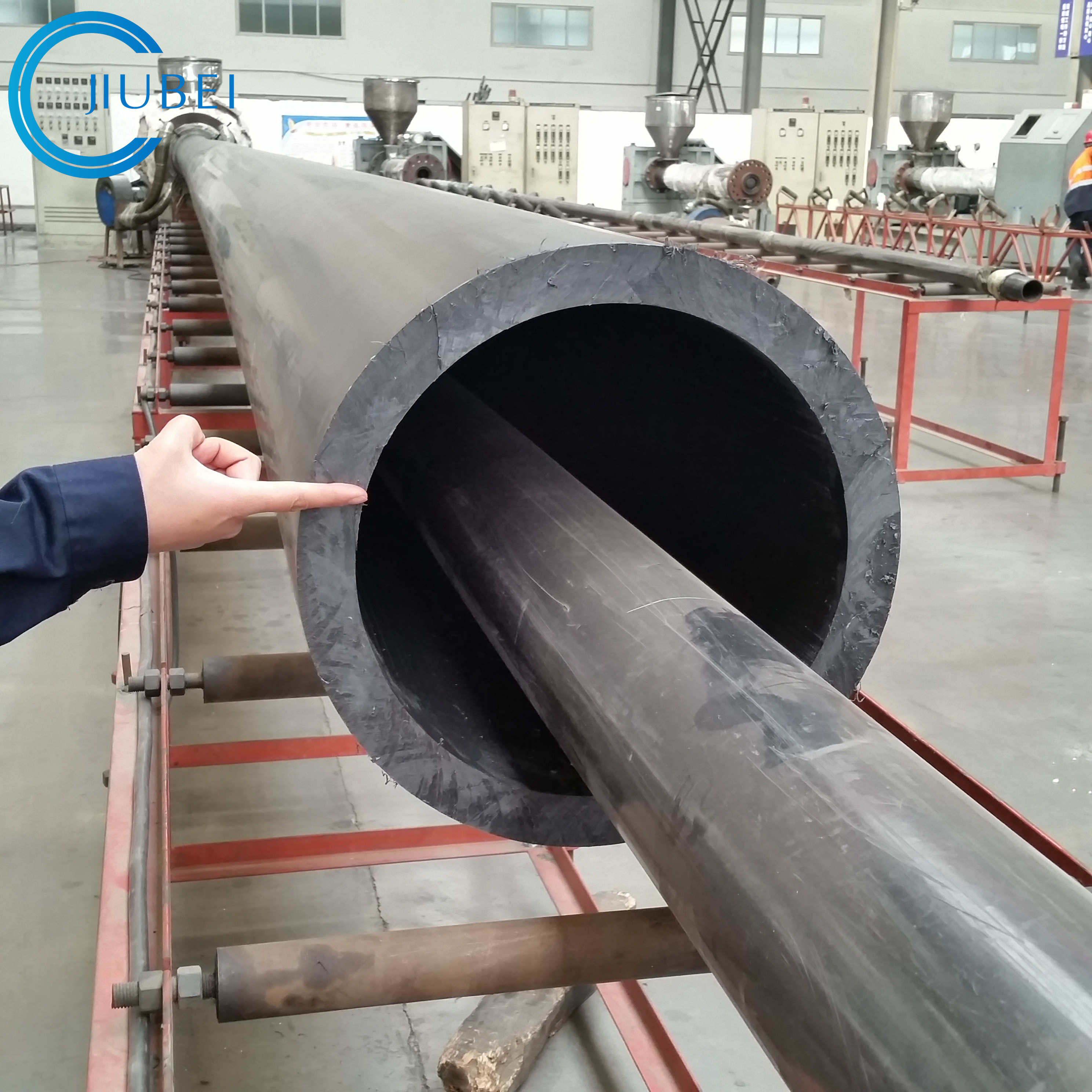 Smooth Surface UHMWPE Pipe Easy Installation High Wear Resistance
