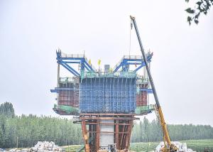 Quality Concrete Construction Cantilever Form Traveller Q235 Steel Recyclable ISO9001 wholesale
