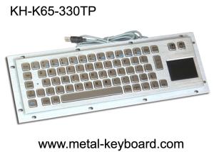 Quality Stainless Steel Ruggedized Industrial Metal Keyboard Vandal Resistant wholesale