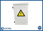 Theftproof IP55 Outdoor Communications Cabinet Hot Dip Galvanized Steel