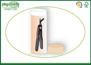 Quality Custom Kraft Paper Tube Box Damp - Proof Durable For Hair Extension Packaging wholesale