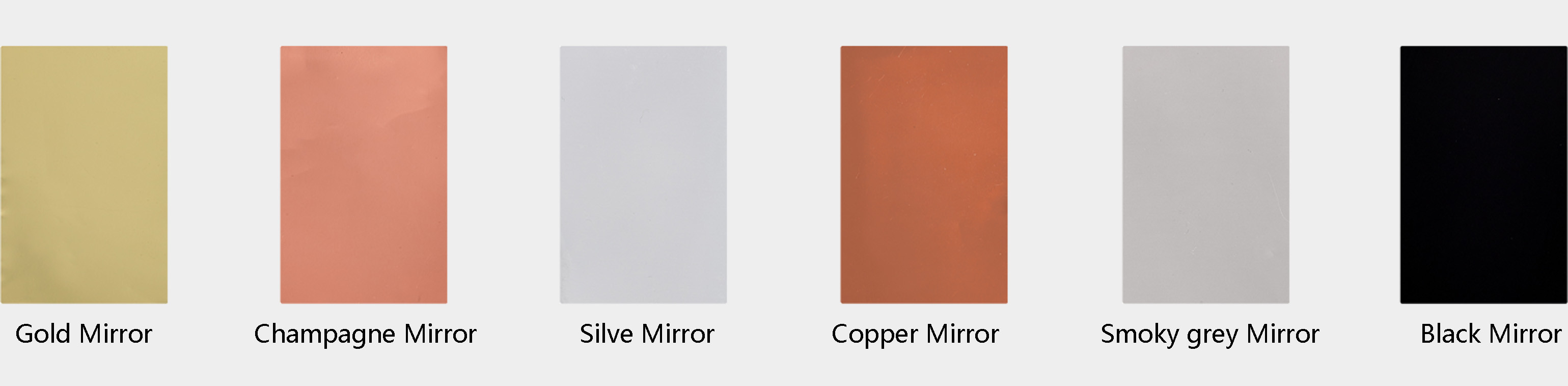 Colorful Exterior Wall Aluminum Mirror Composite Panel Interior Aluminium Composite Panel