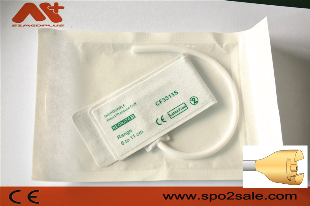 Disposable NIBP Cuff - M1870S neonate 3 single tube 6 - 11 cm