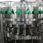 Sunswell Edible Oil Bottling Liquid Filling Machine 1000ml Capper 5 PLC