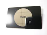 Silver Glossy Mirror Business Cards / Supermarket Etching Metal Card