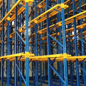Quality Storage Drive In Warehouse Racking Drive Through Racking System 1000kg Bearing wholesale