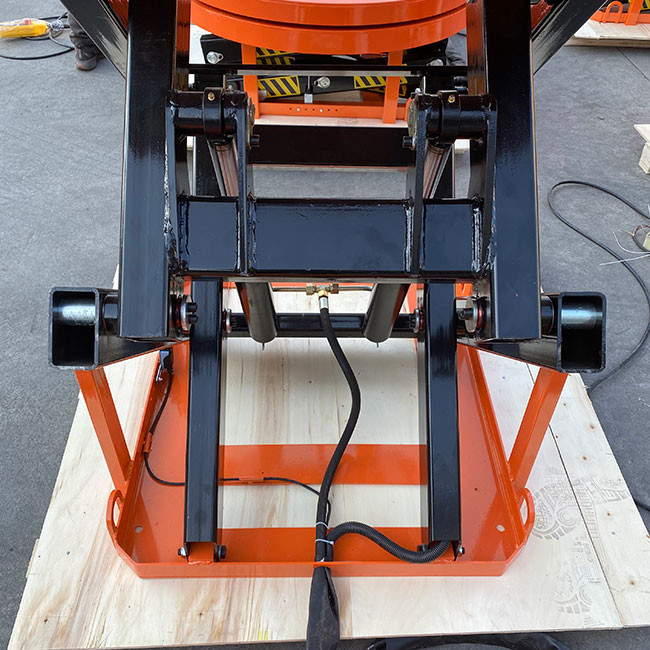 1000kg Custom Lift Tables Hydraulic Scissors Lift Tables With Rotating Tops 1200mm